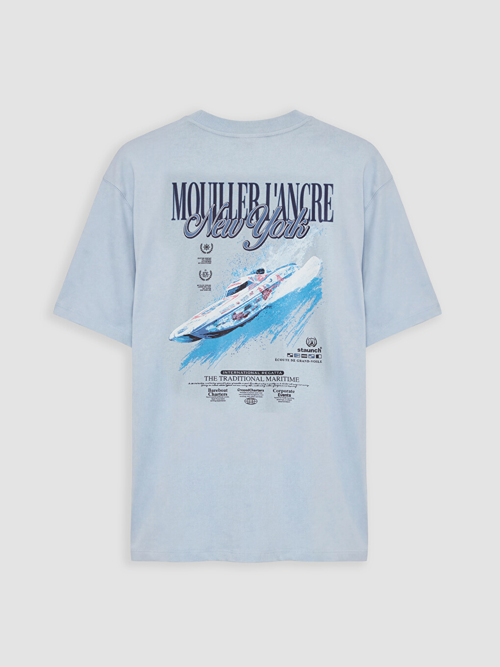 Relax Fit Printed Men's T-shirt-5