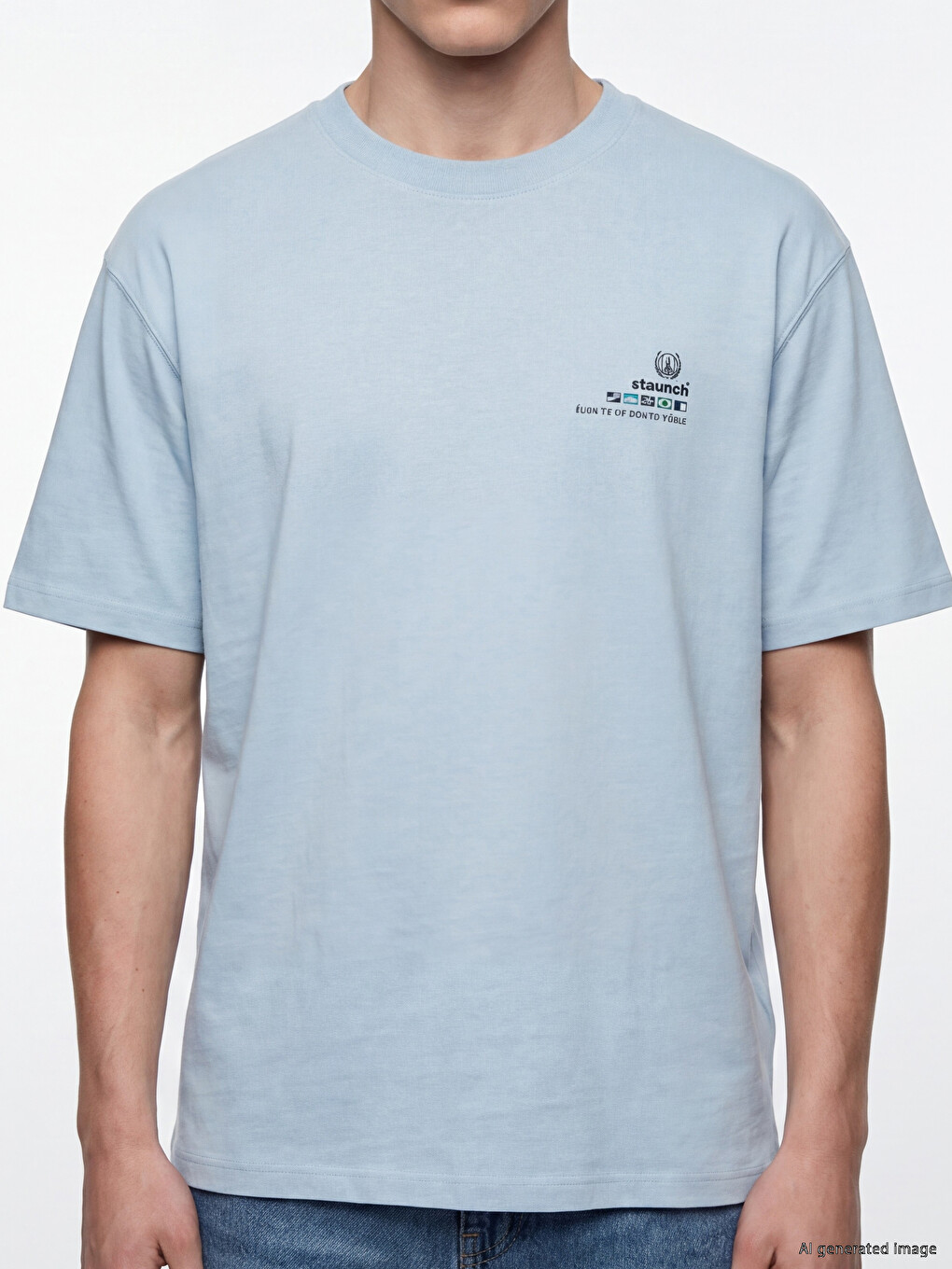 Relax Fit Printed Men's T-shirt-2