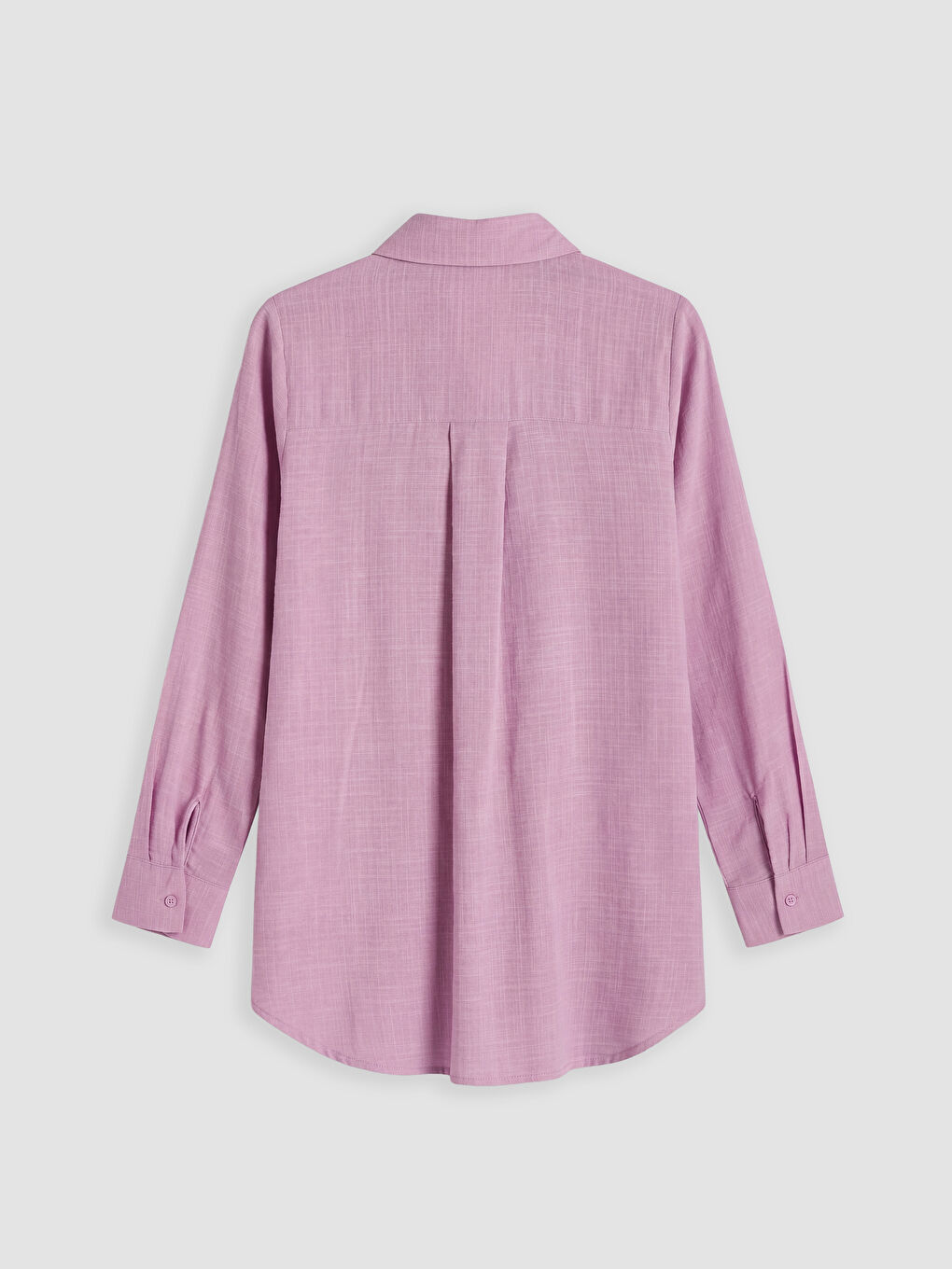Pembe Kadın Gömlek Tunik-1