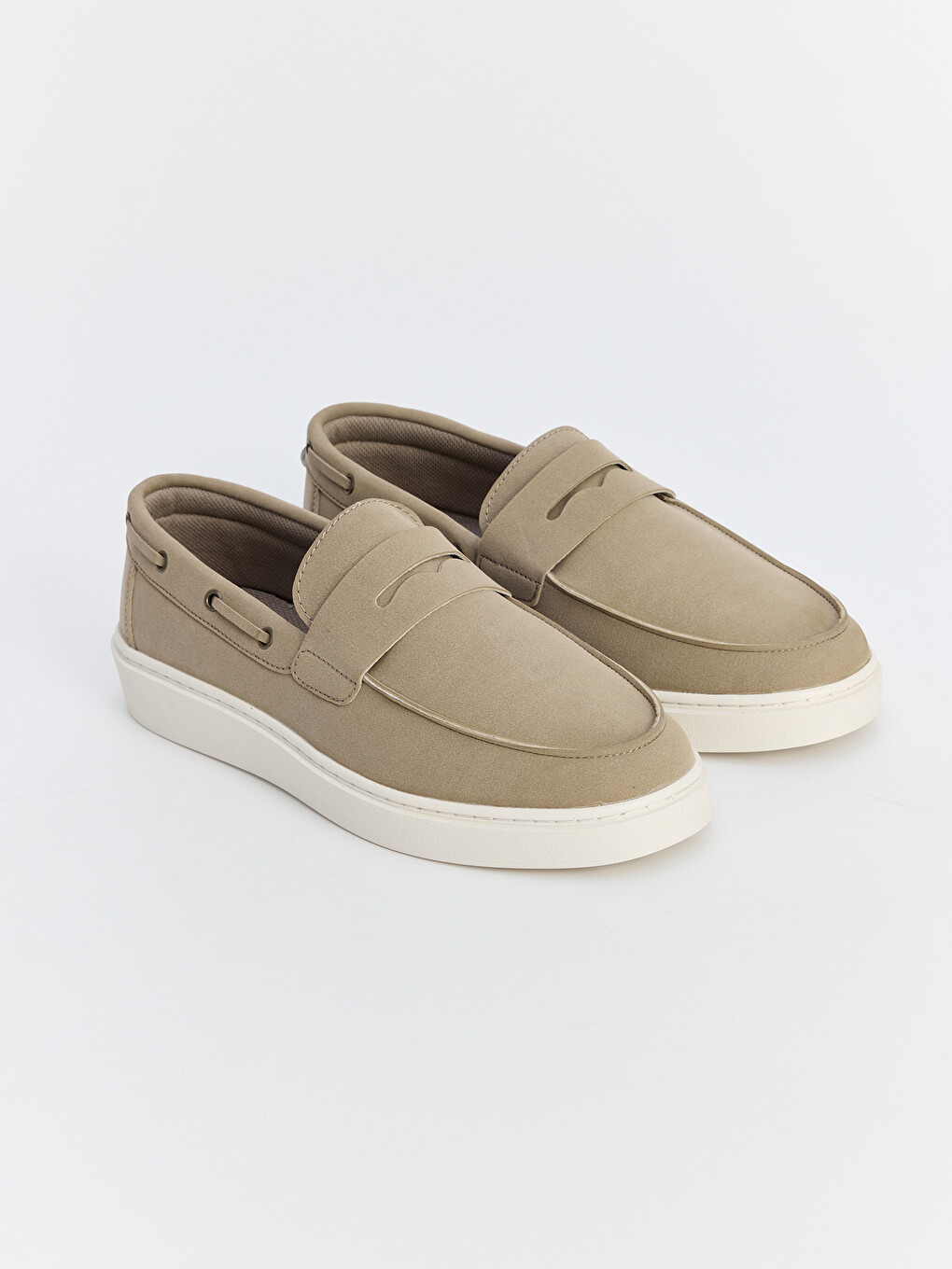Bej Erkek Loafer Ayakkabı