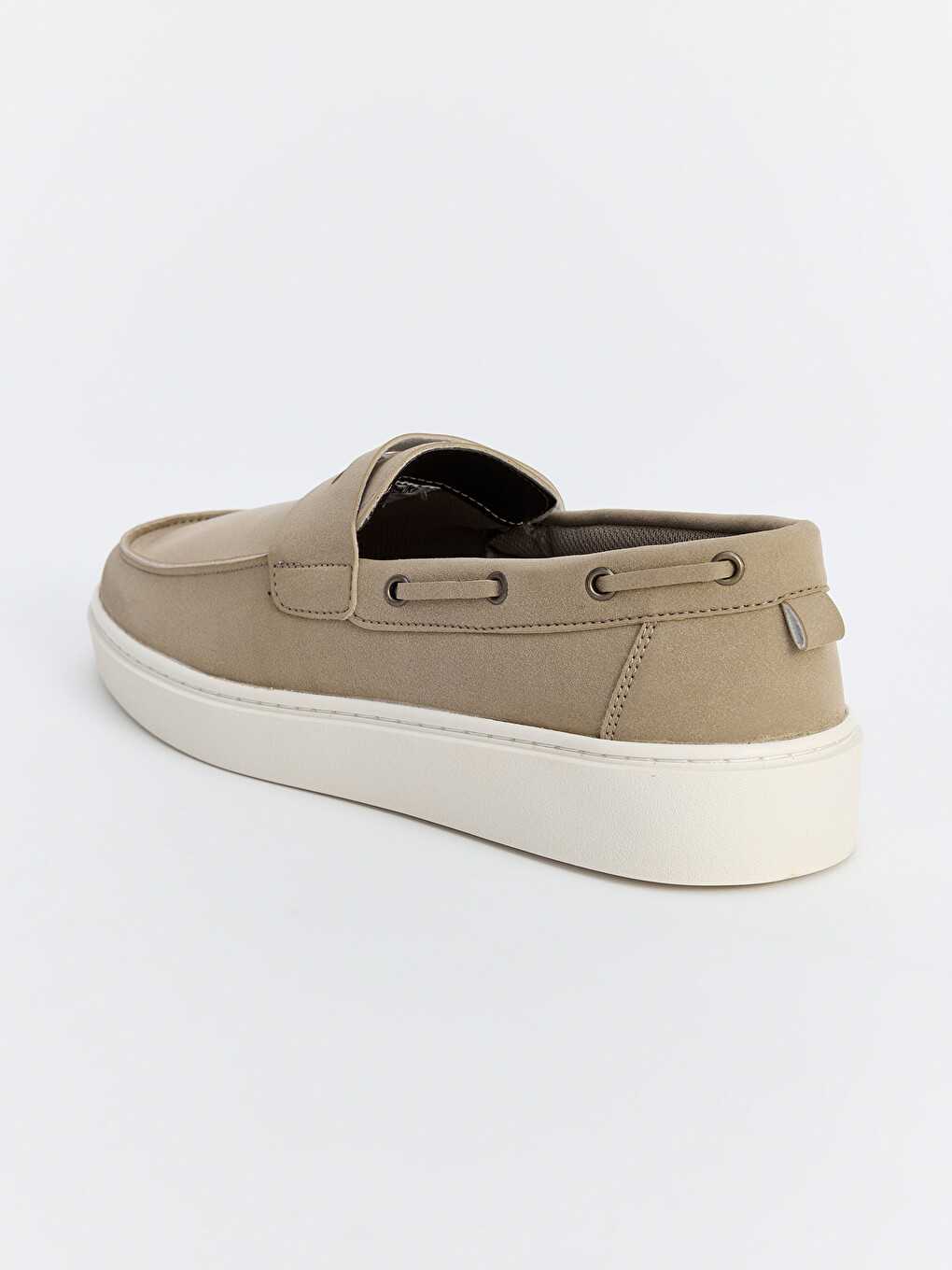 Bej Erkek Loafer Ayakkabı-1
