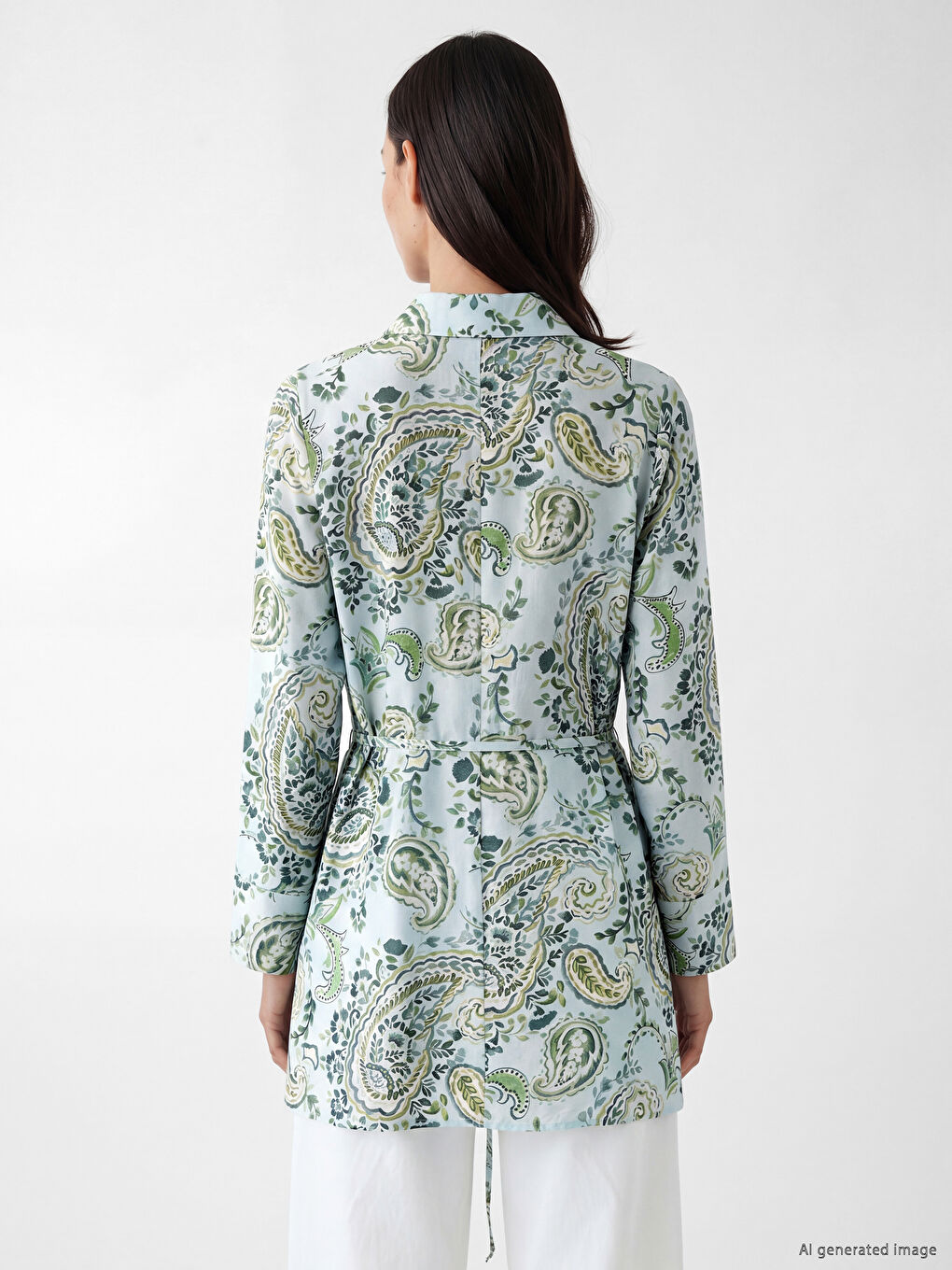 Floral Women's Shirt Tunic-3