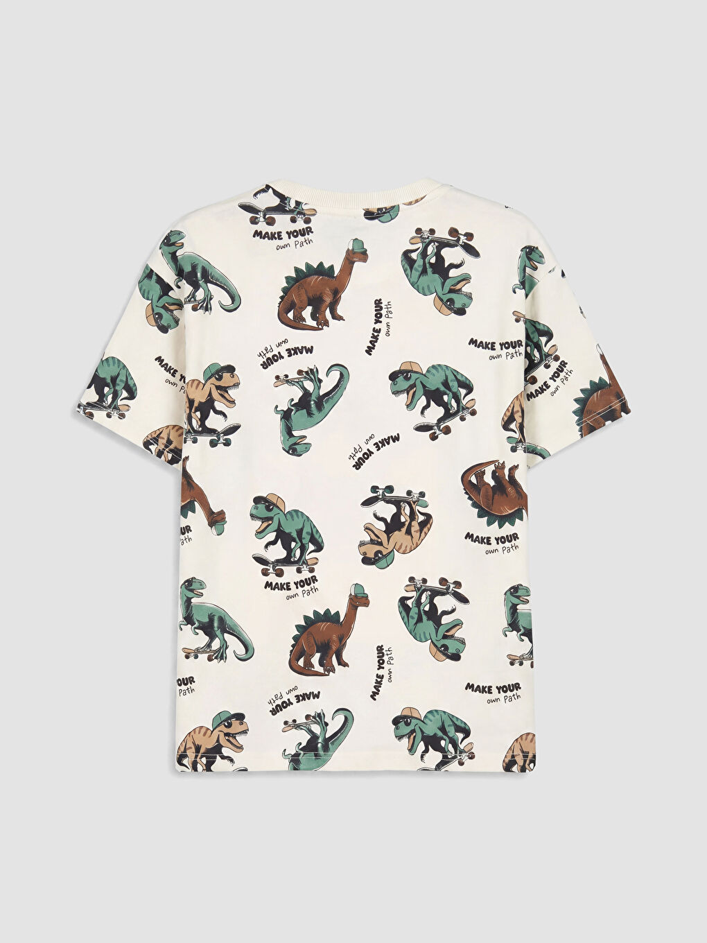 Dinosaur Printed Boys' Shorts Set-3