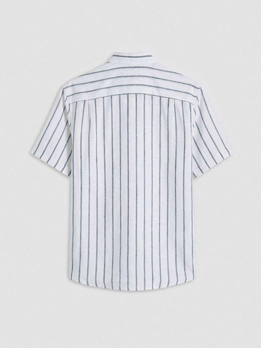 İndigo Regular Fit Çizgili Erkek Gömlek-1