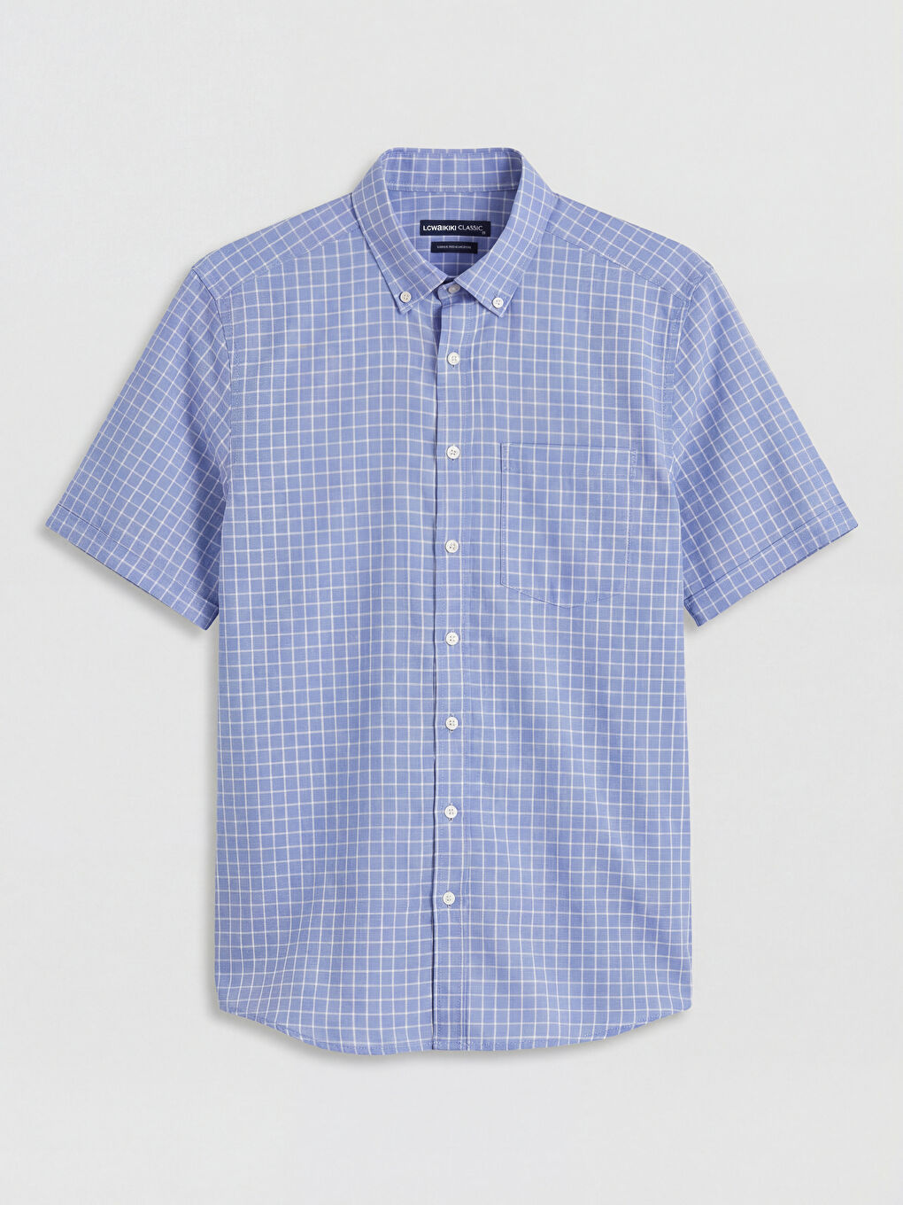 Mavi Regular Fit Ekose Erkek Gömlek