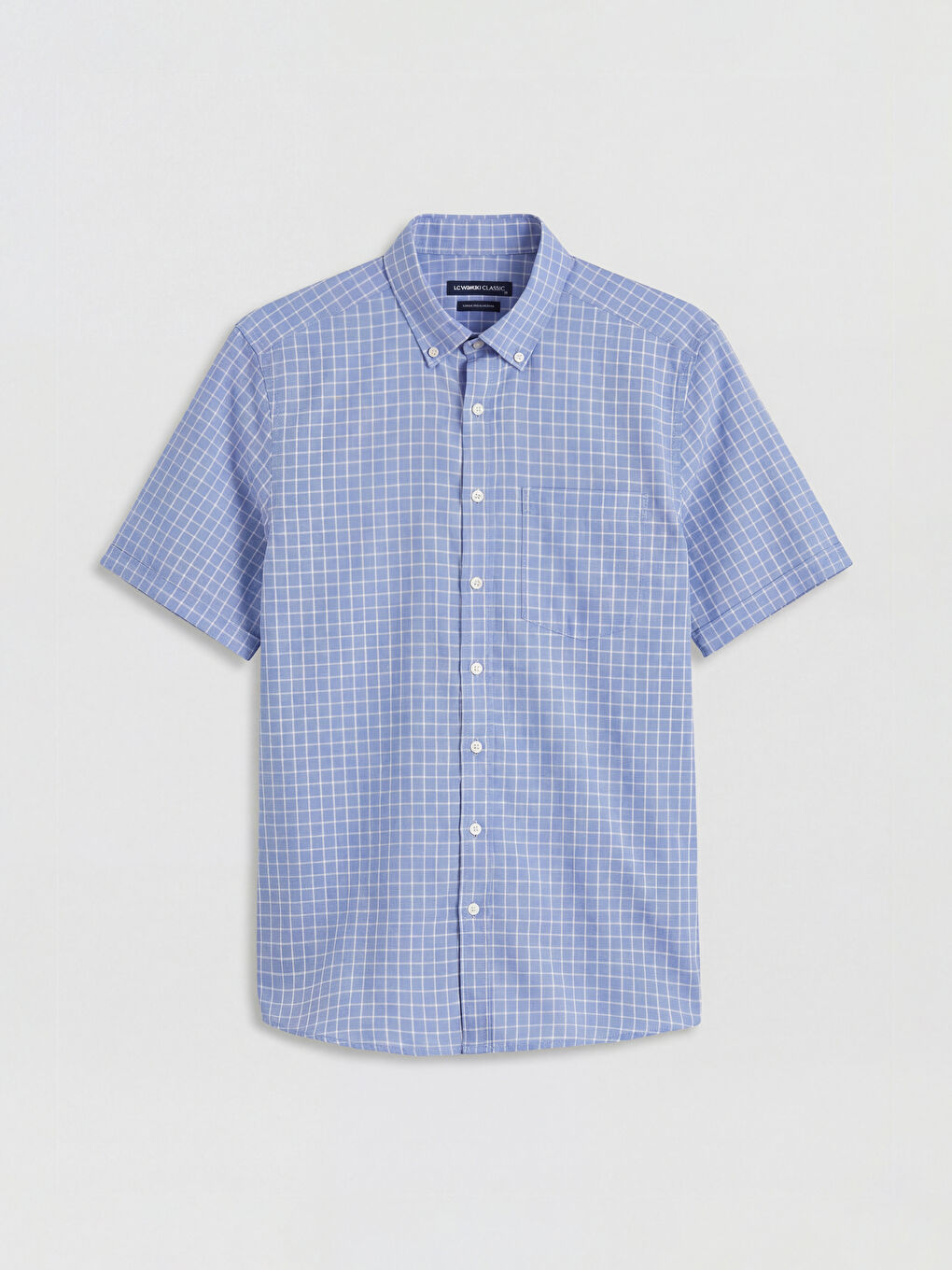 Mavi Regular Fit Ekose Erkek Gömlek-4