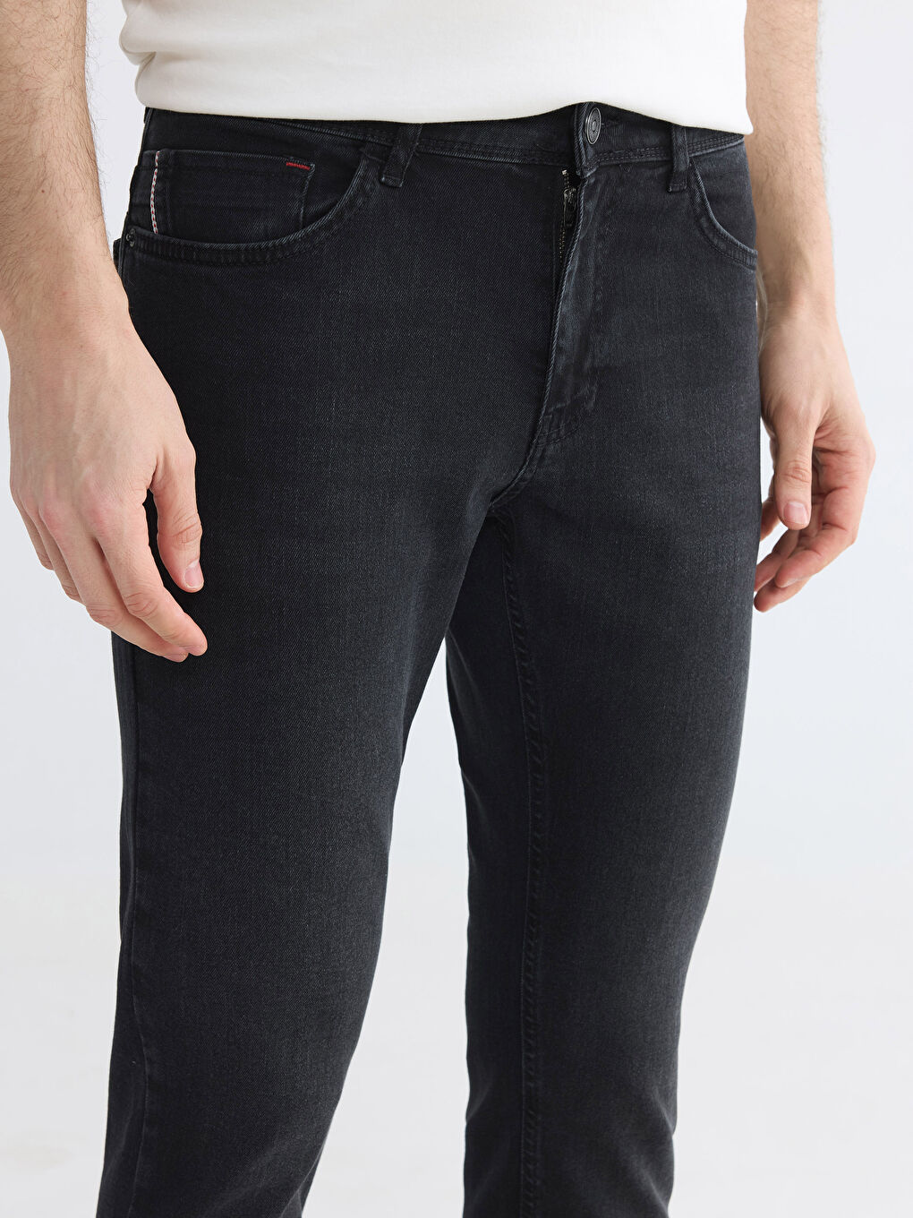 Siyah 750 Slim Fit Erkek Jean Pantolon-2