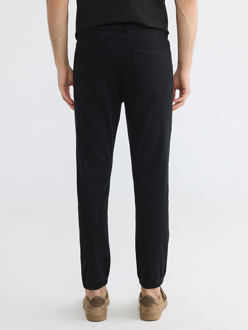 Siyah 780 Jogger Fit Erkek Jean Pantolon-3