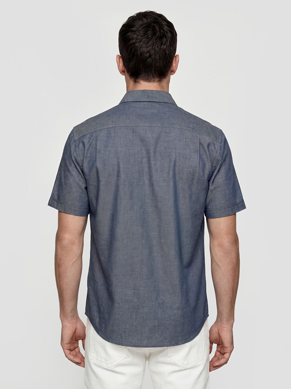 قميص رجالي بقصّة عادية-3