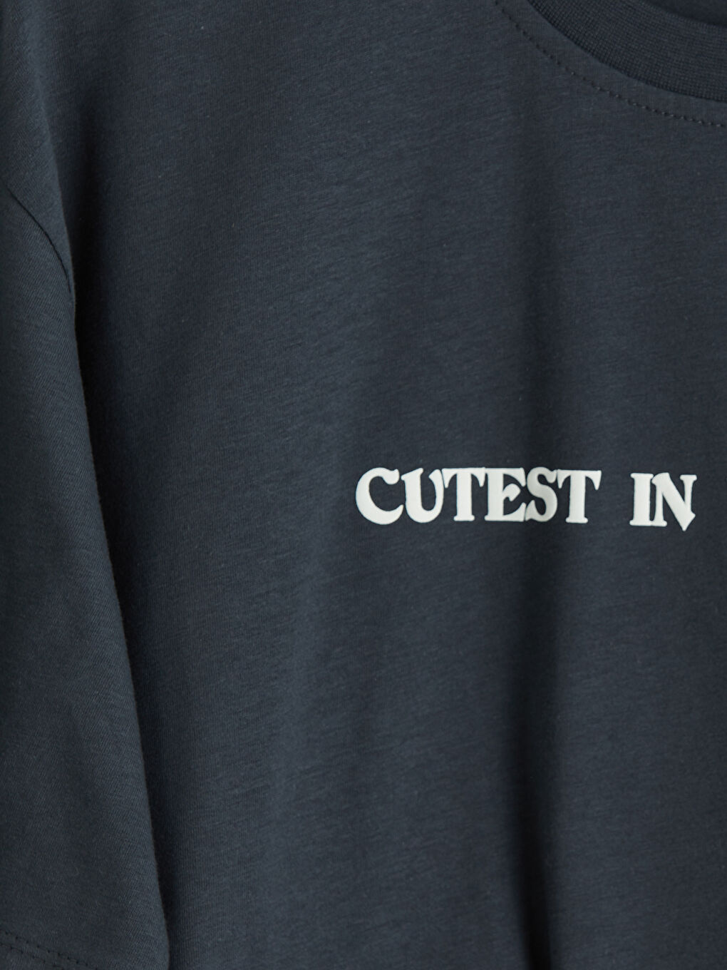 Antrasit The Mandalorian Baskılı Kadın Tişört-2