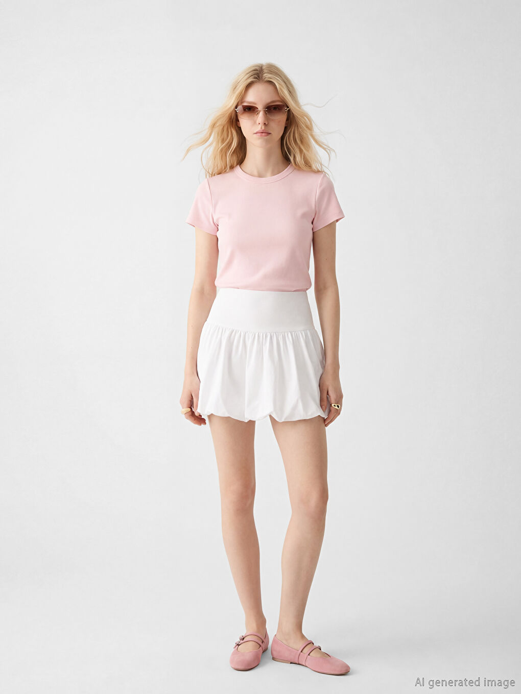 Crew Neck Women's T-Shirt-1