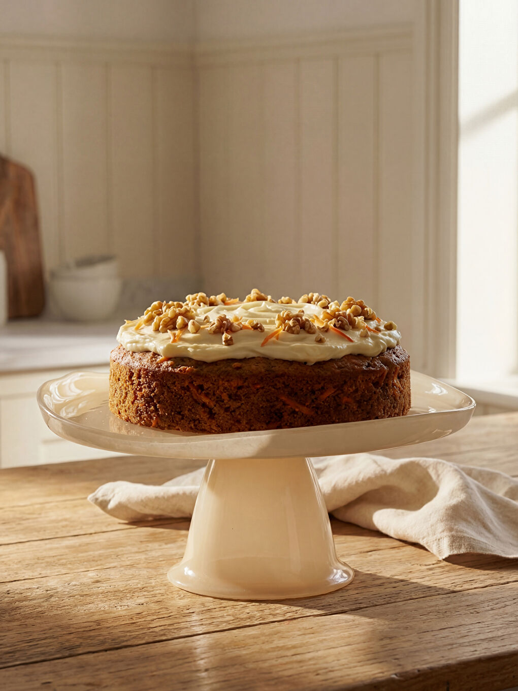 Ayaklı Dekoratif  Cam Sunumluk