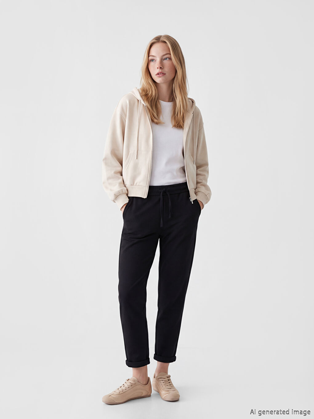 Elastic Waist Women's Sweatpants