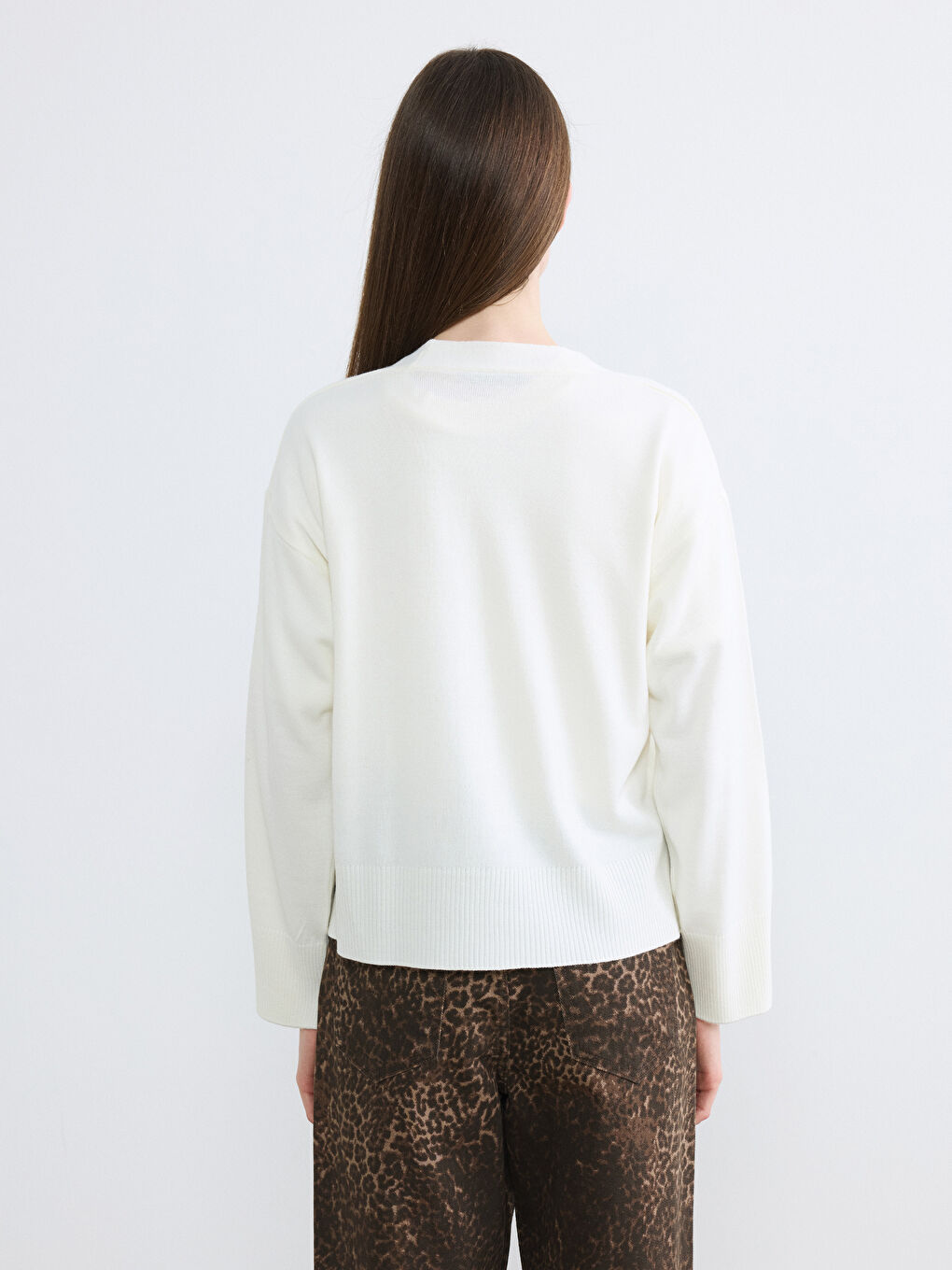 Woman BEIGE Cardigan-3