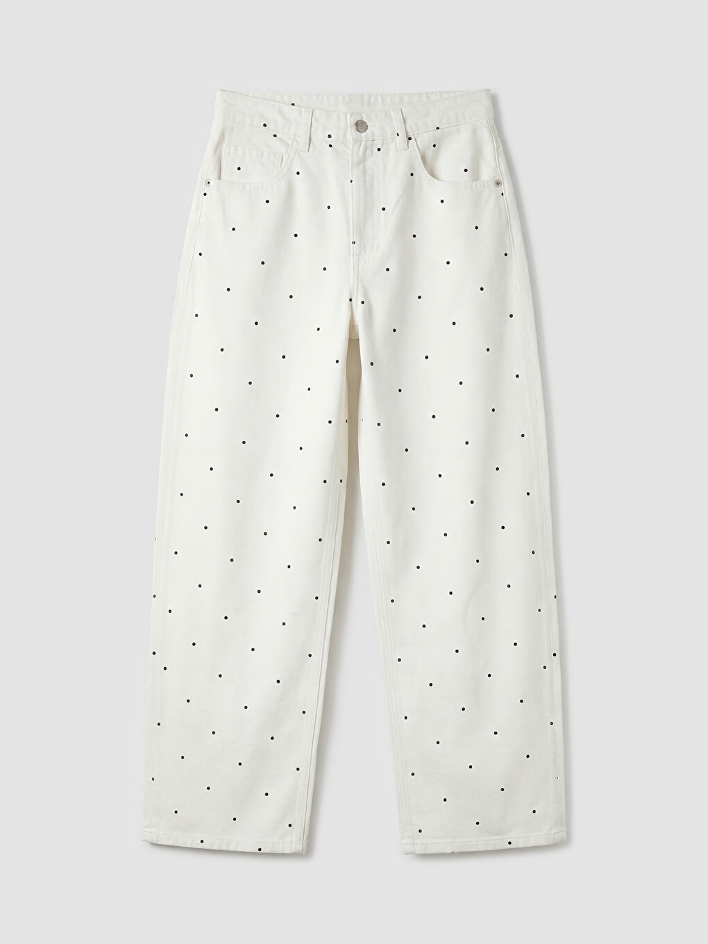 Woman White Jeans-4