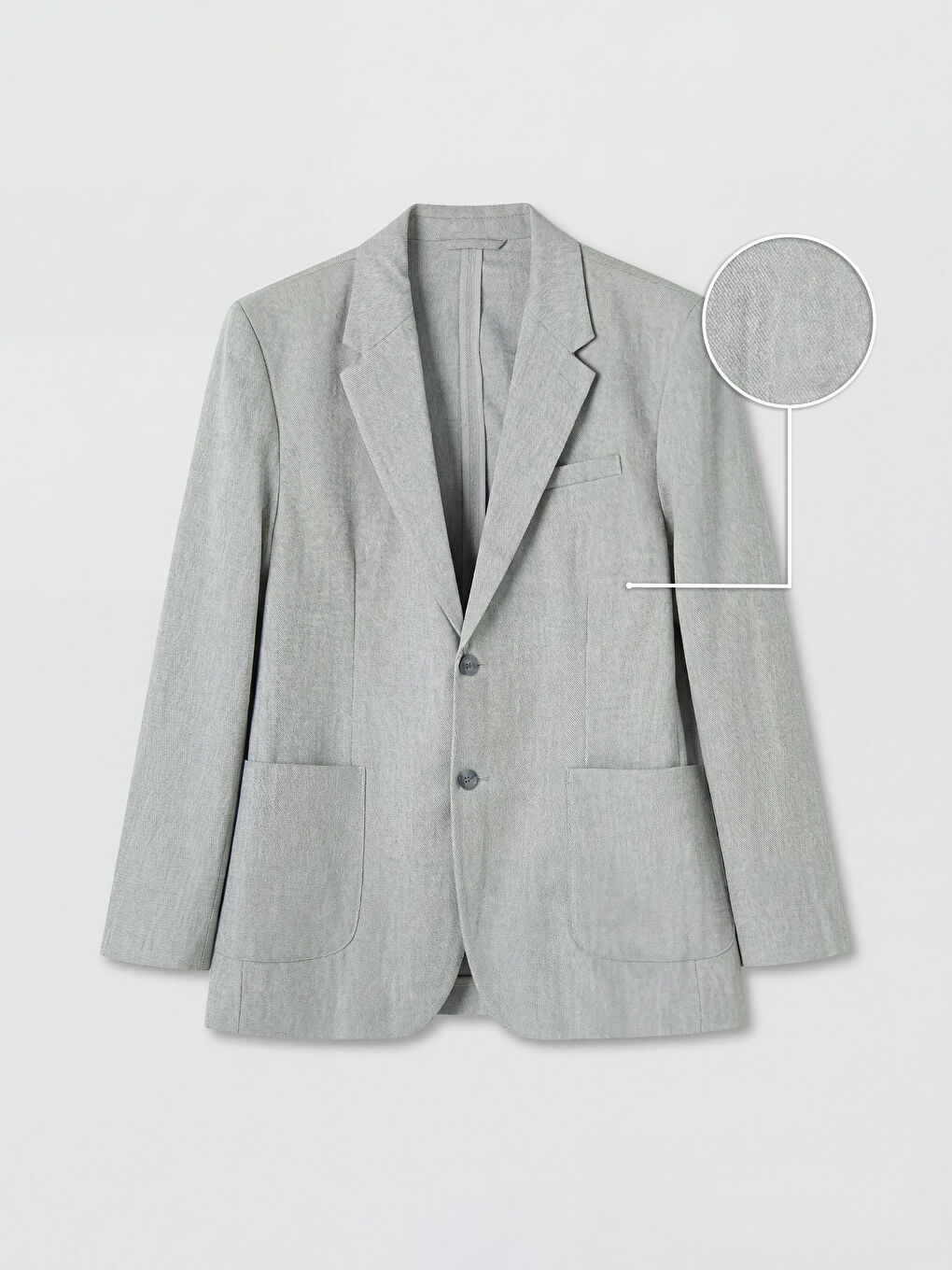 Bej Regular Fit Erkek Blazer Ceket