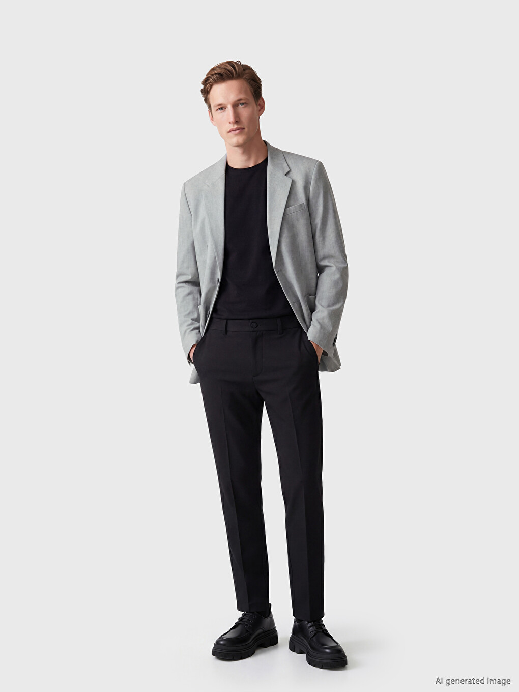 Regular Fit Men's Blazer Jacket-1