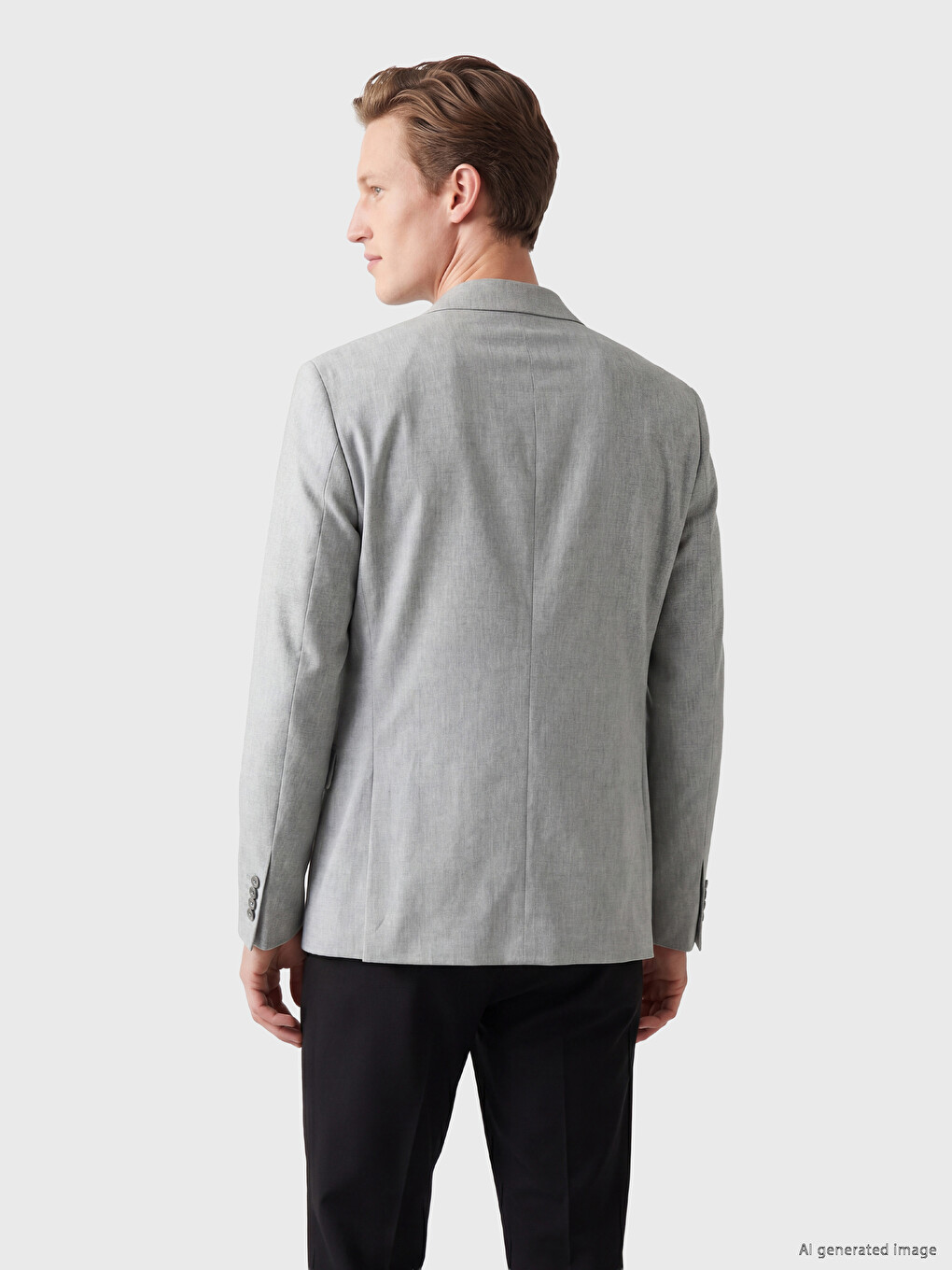 Regular Fit Men's Blazer Jacket-2
