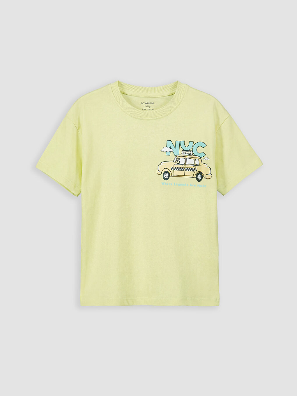 NYC Printed Boys' T-Shirt and Shorts-2