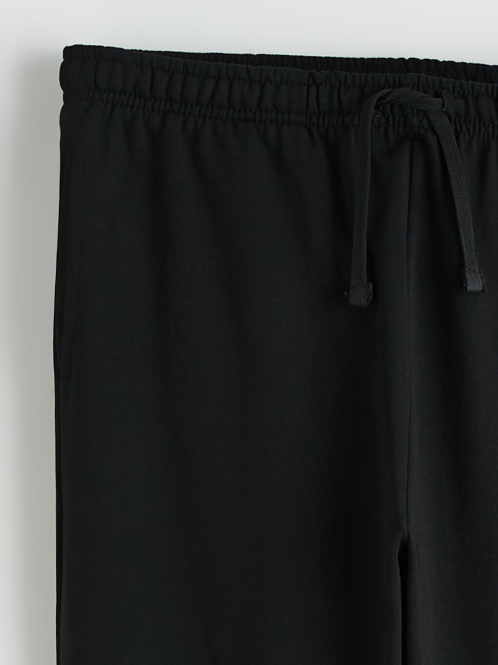 Siyah Regular Fit Erkek Pijama Altı-2