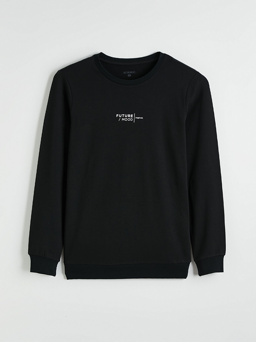 Siyah Standart Kalıp Baskılı Erkek Pijama Takım-1