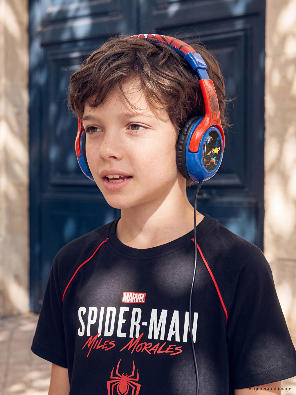 Spider-man Baskılı Kulaklık