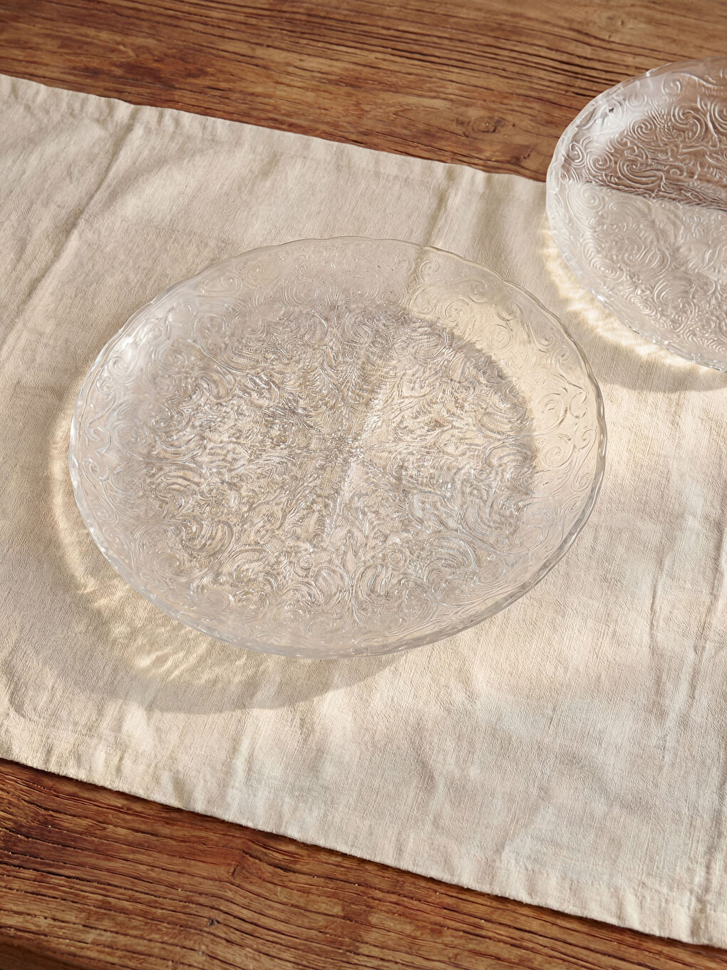 Patterned Glass Plate