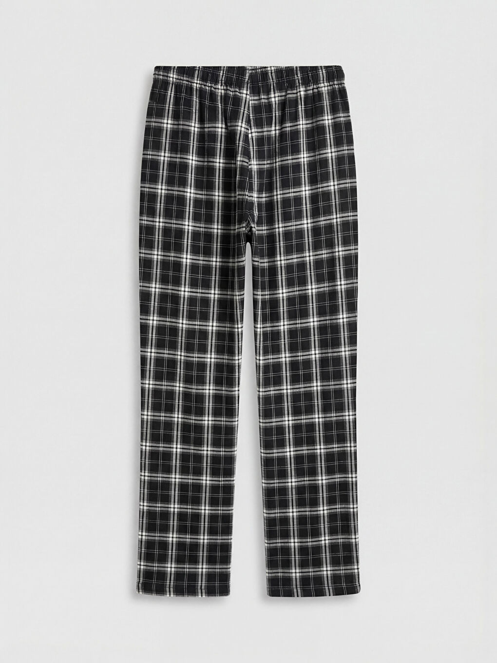 Siyah Standart Kalıp Erkek Pijama Takımı-4