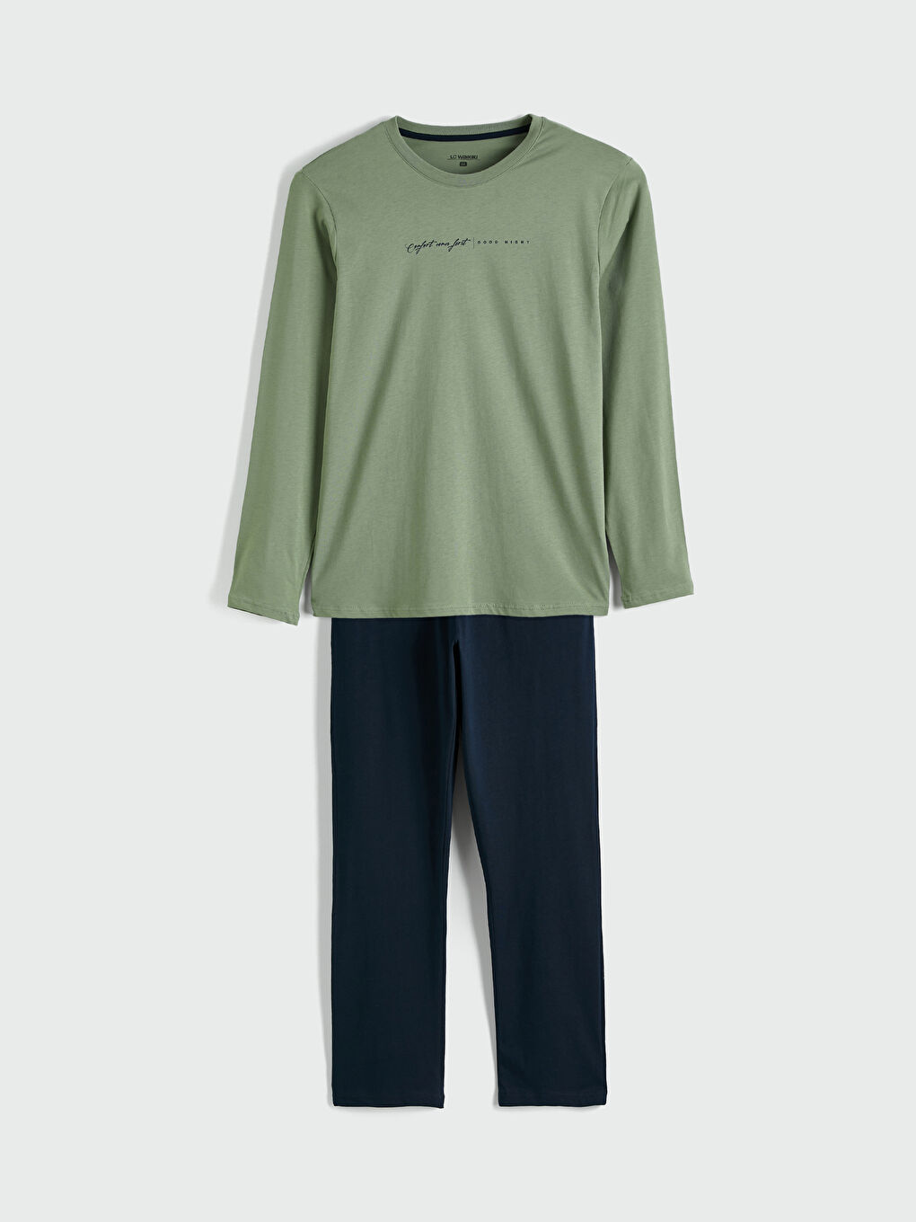 Standard Fit Printed Men's Pyjama Set-4