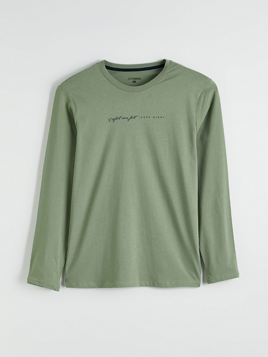 Standard Fit Printed Men's Pyjama Set-5