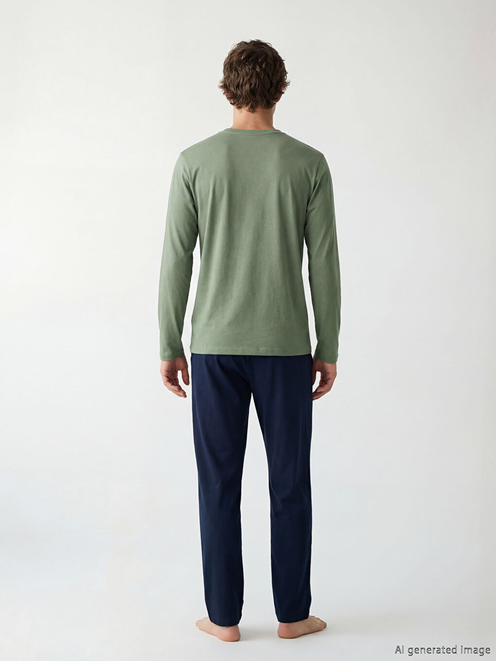 Standard Fit Printed Men's Pyjama Set-3