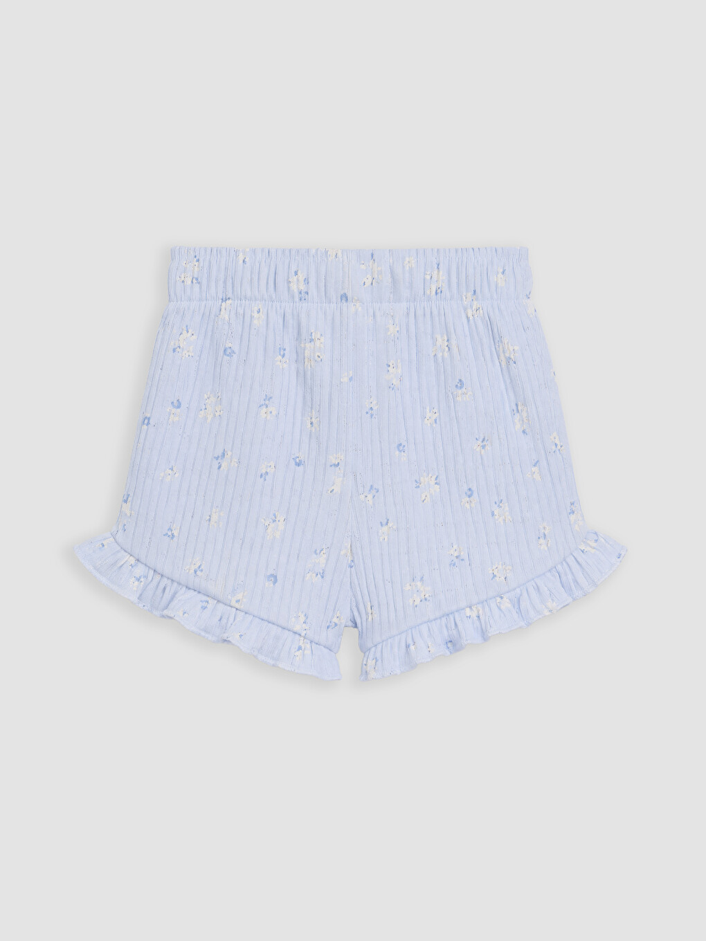 Floral Baby Girls' Shorts Set-4