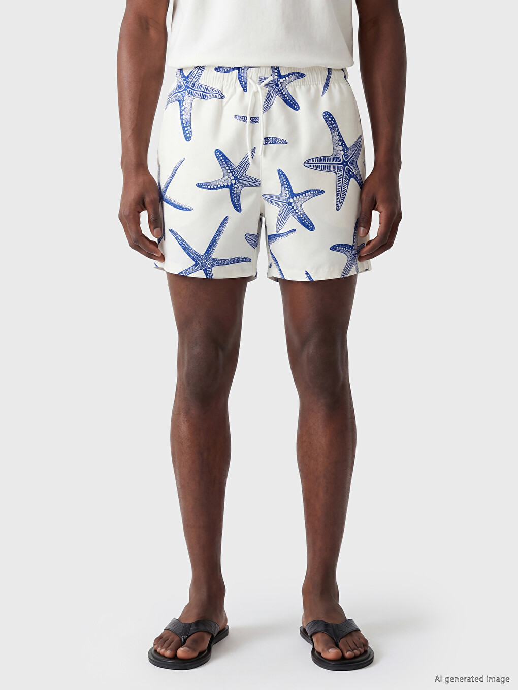 Mashkull Blu Shorte Noti-3