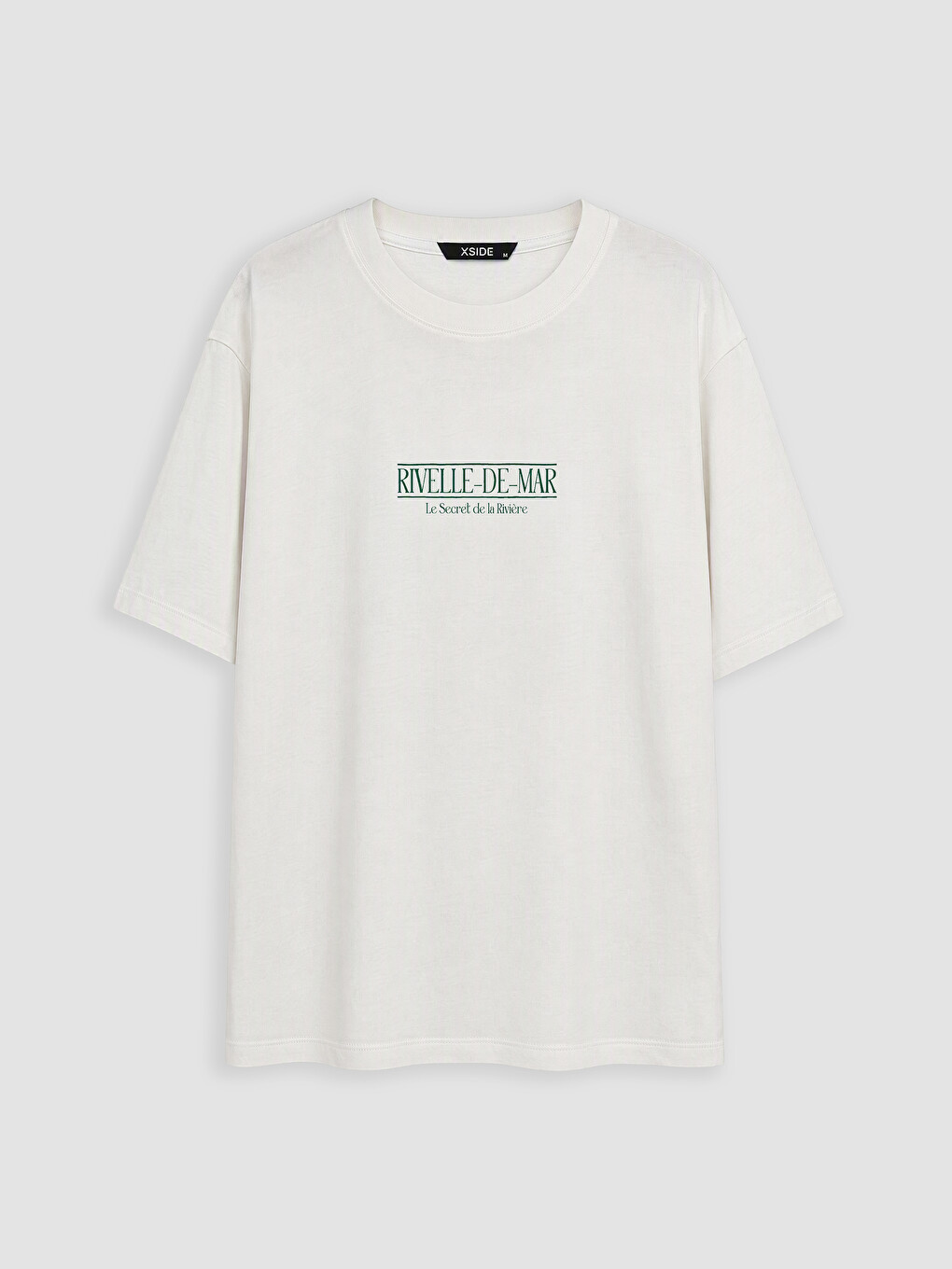 Man Ecru T-shirt
