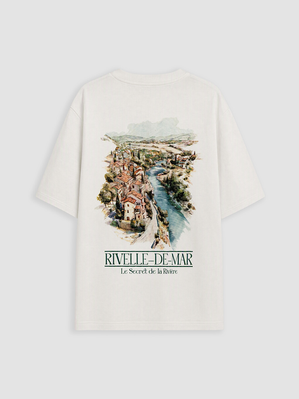 Man Ecru T-shirt-2