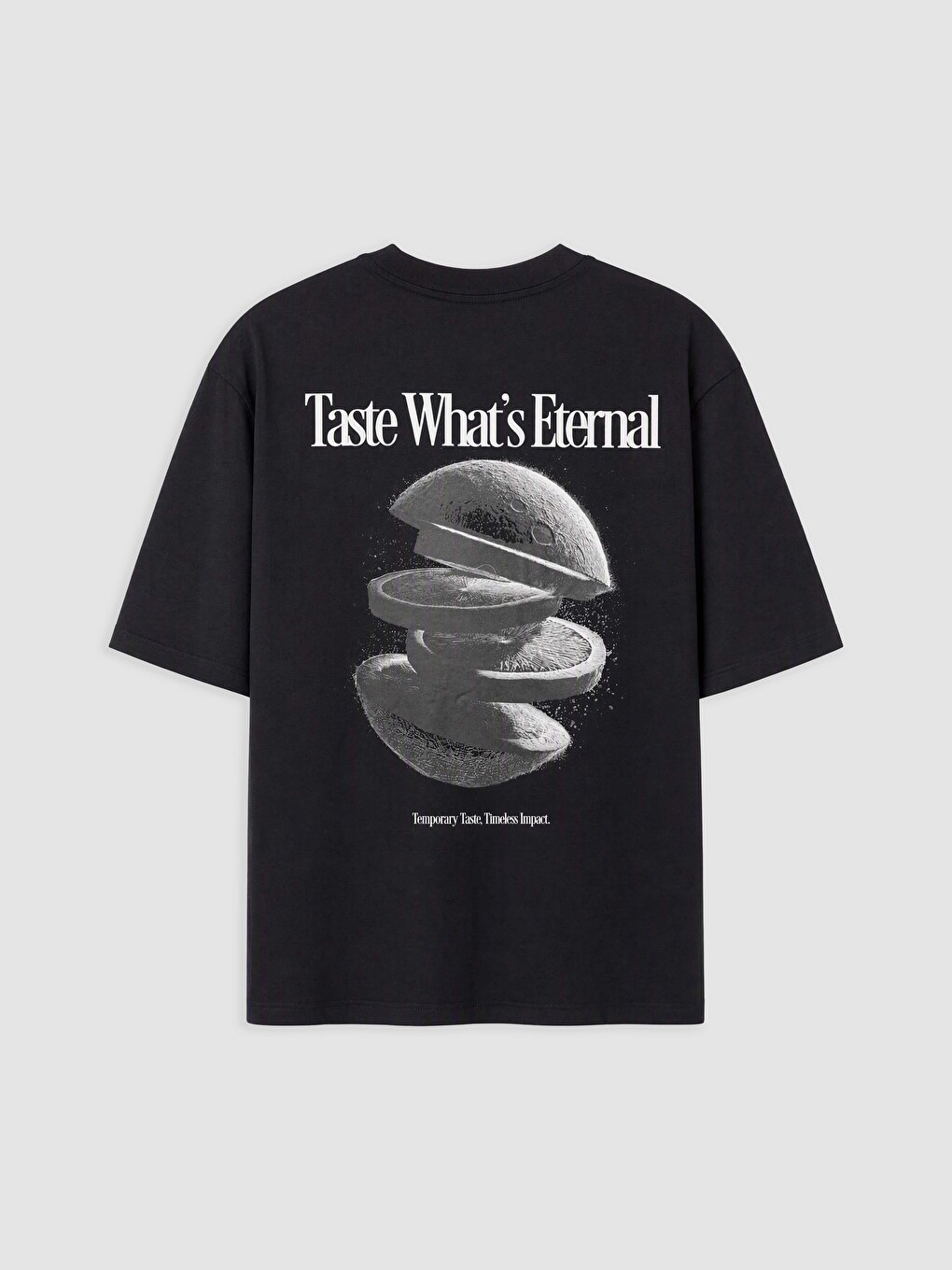 T-shirt Penje Me Jakë Të Rrumbullakët Për Burra-1