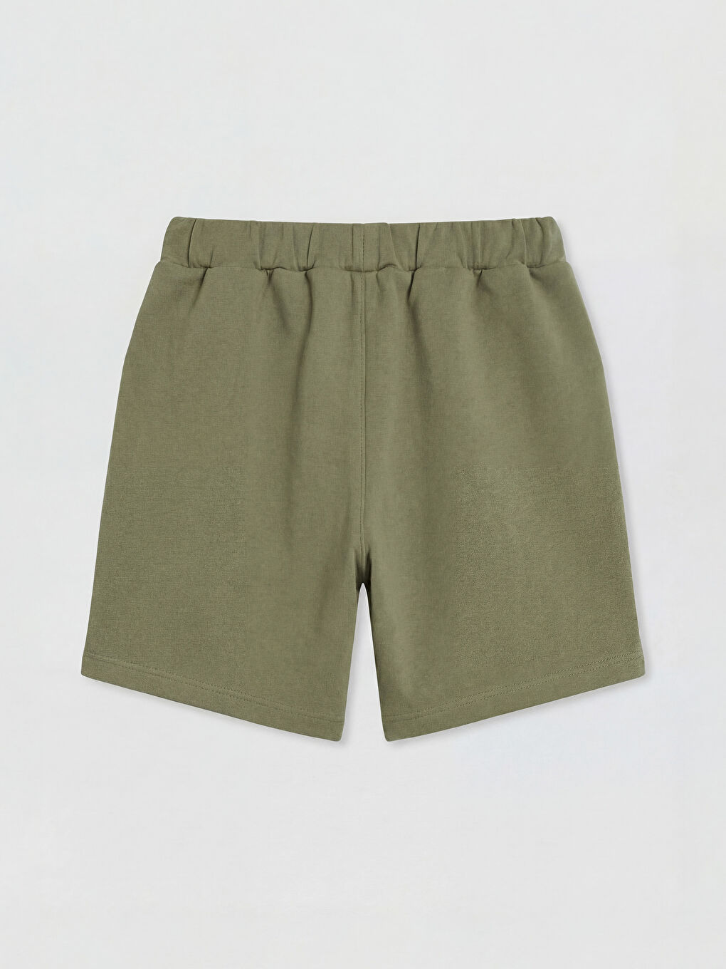 Bej Baskılı Erkek Bebek Tişört ve Şort Takım-4