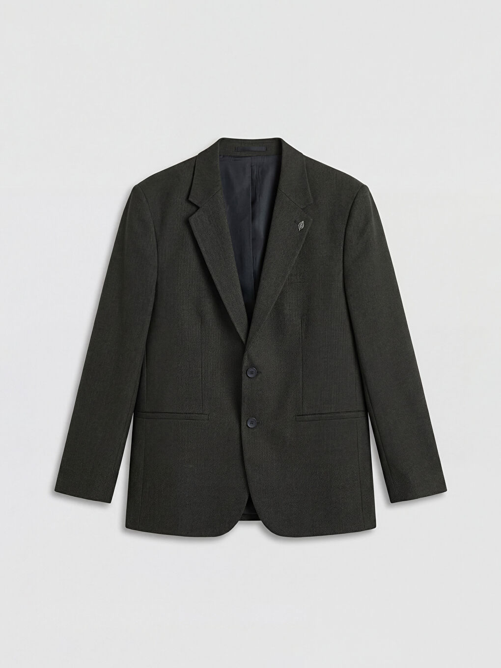 Yeşil Standart Kalıp Erkek Blazer Ceket