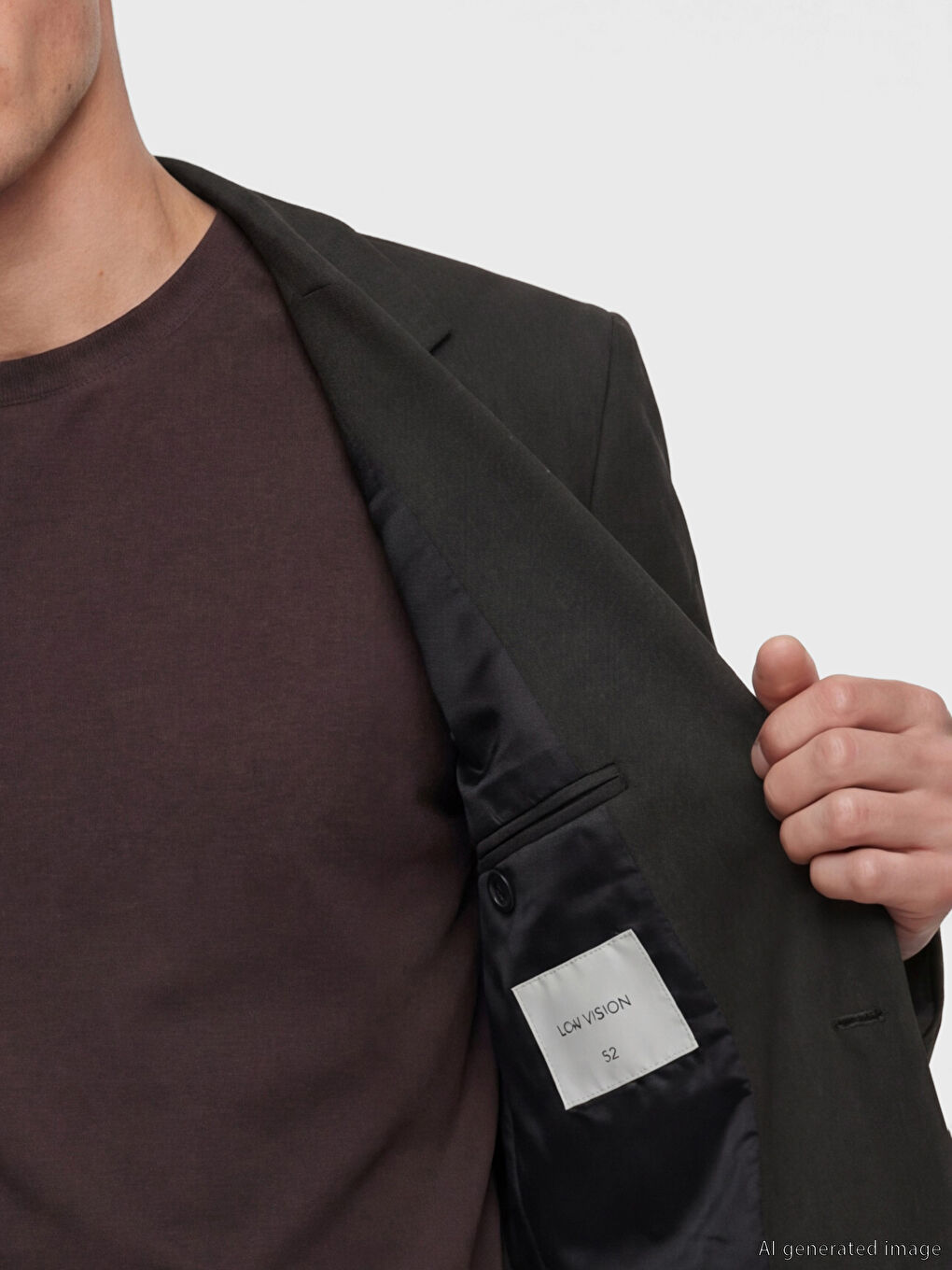 Yeşil Standart Kalıp Erkek Blazer Ceket-3