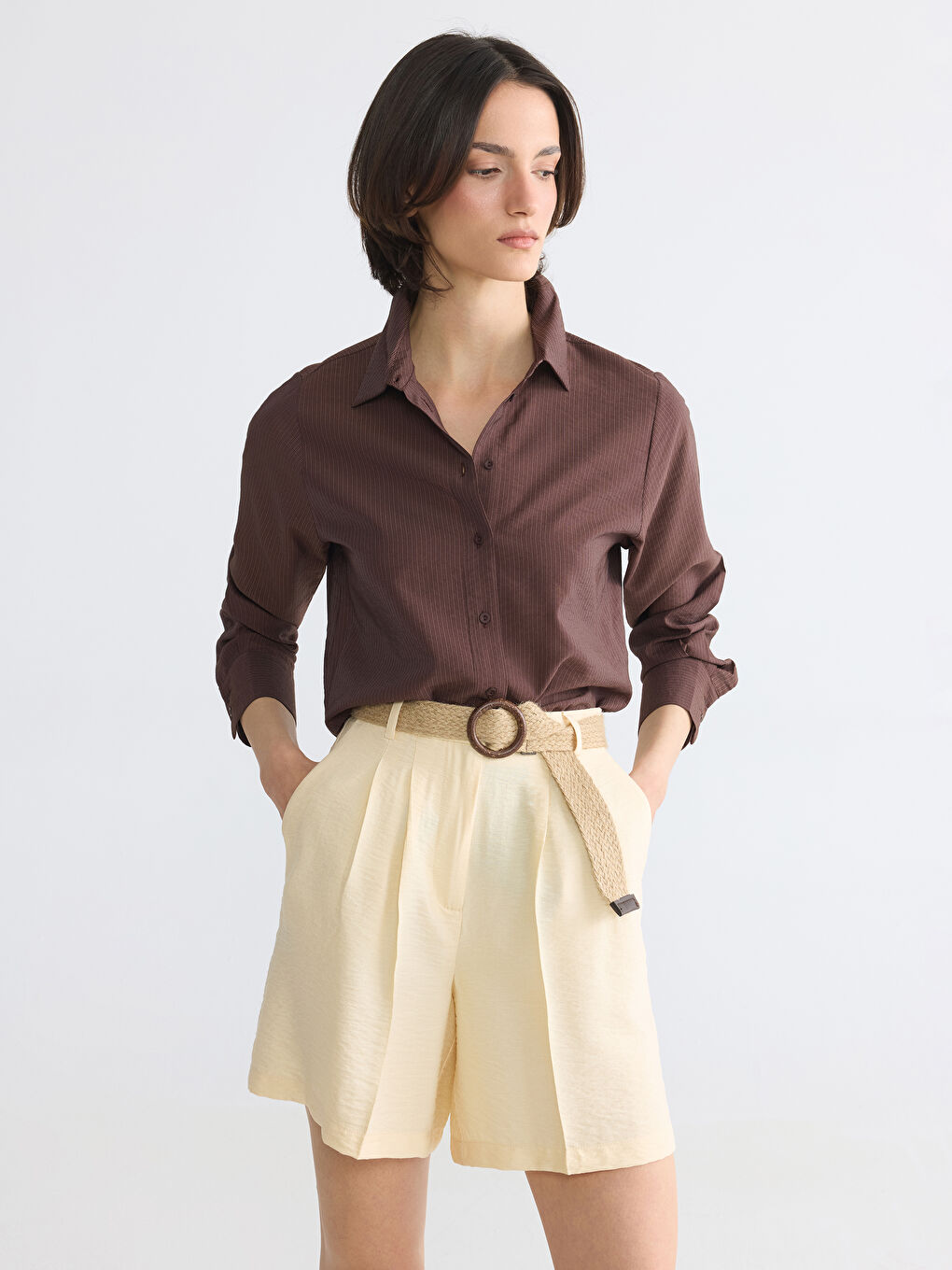 Textured Women's Shirt