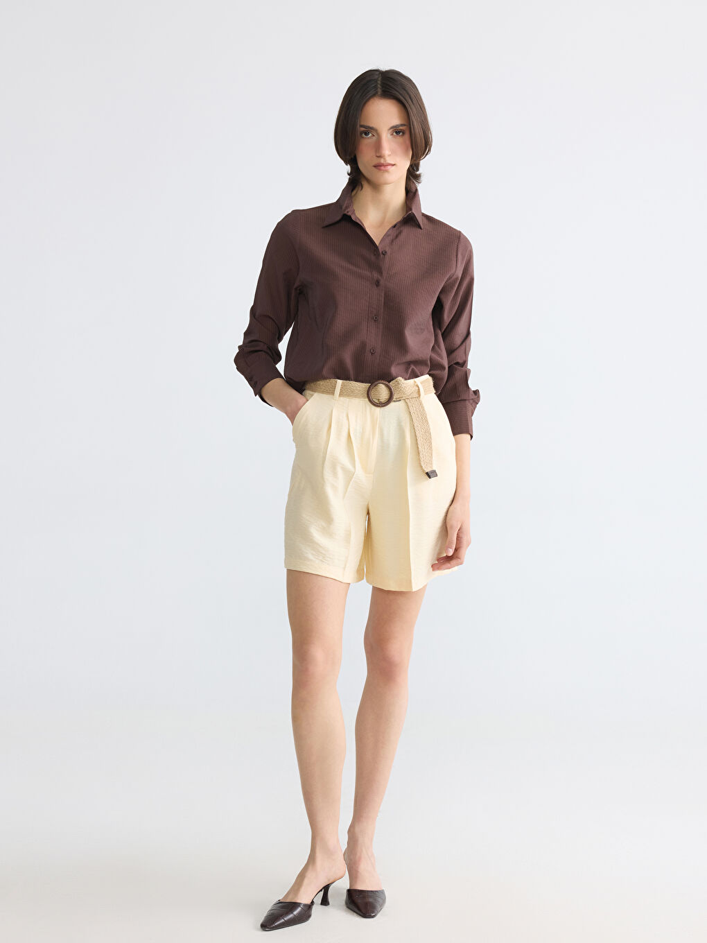 Textured Women's Shirt-1
