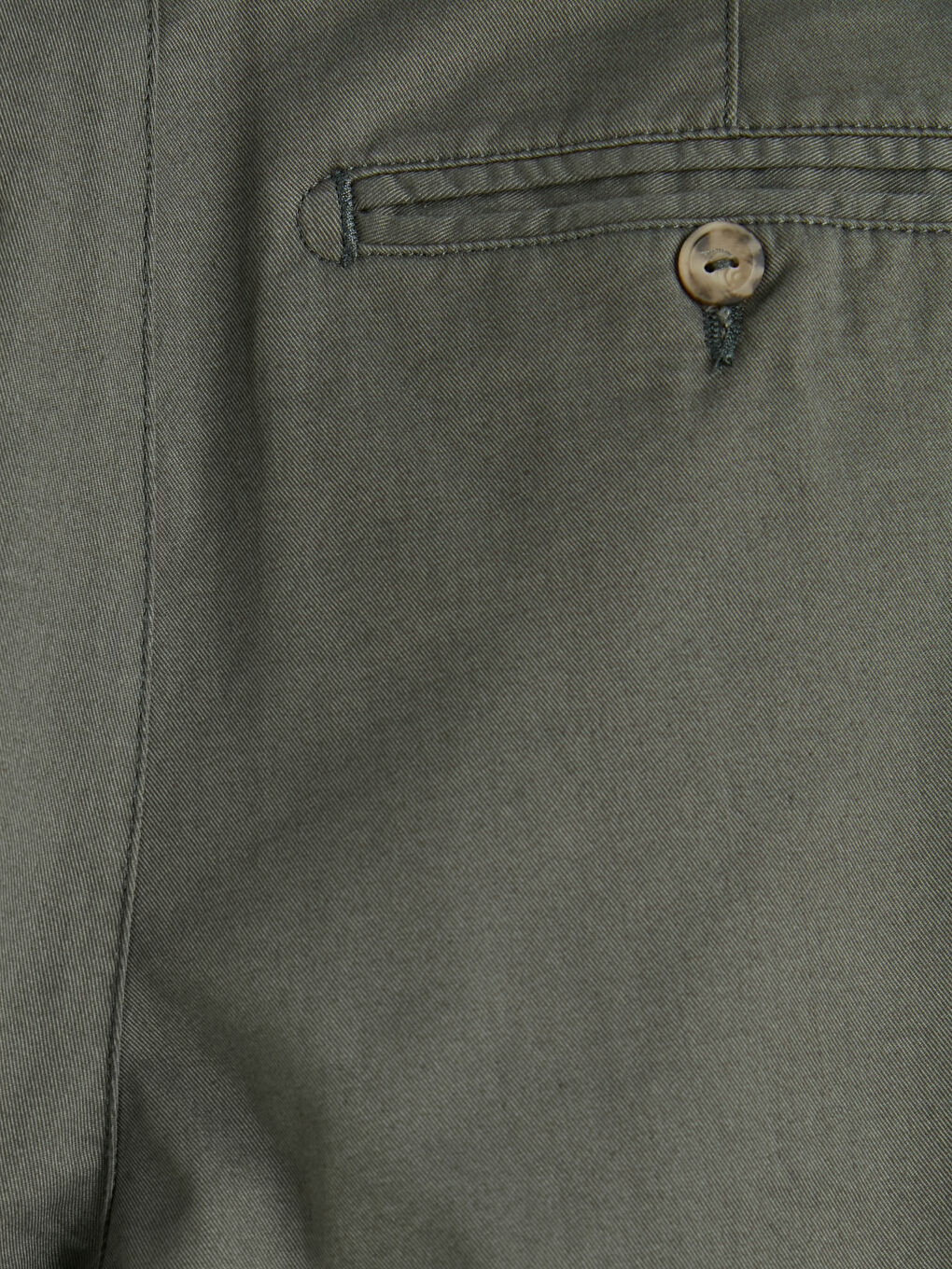 Yeşil Standart Kalıp Erkek Chino Pantolon-3