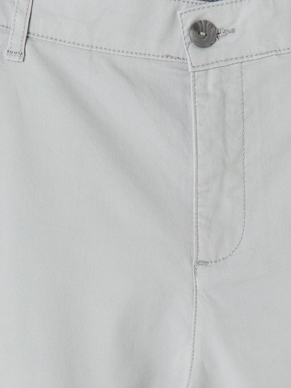 Gri Regular Fit Erkek Chino Pantolon-2