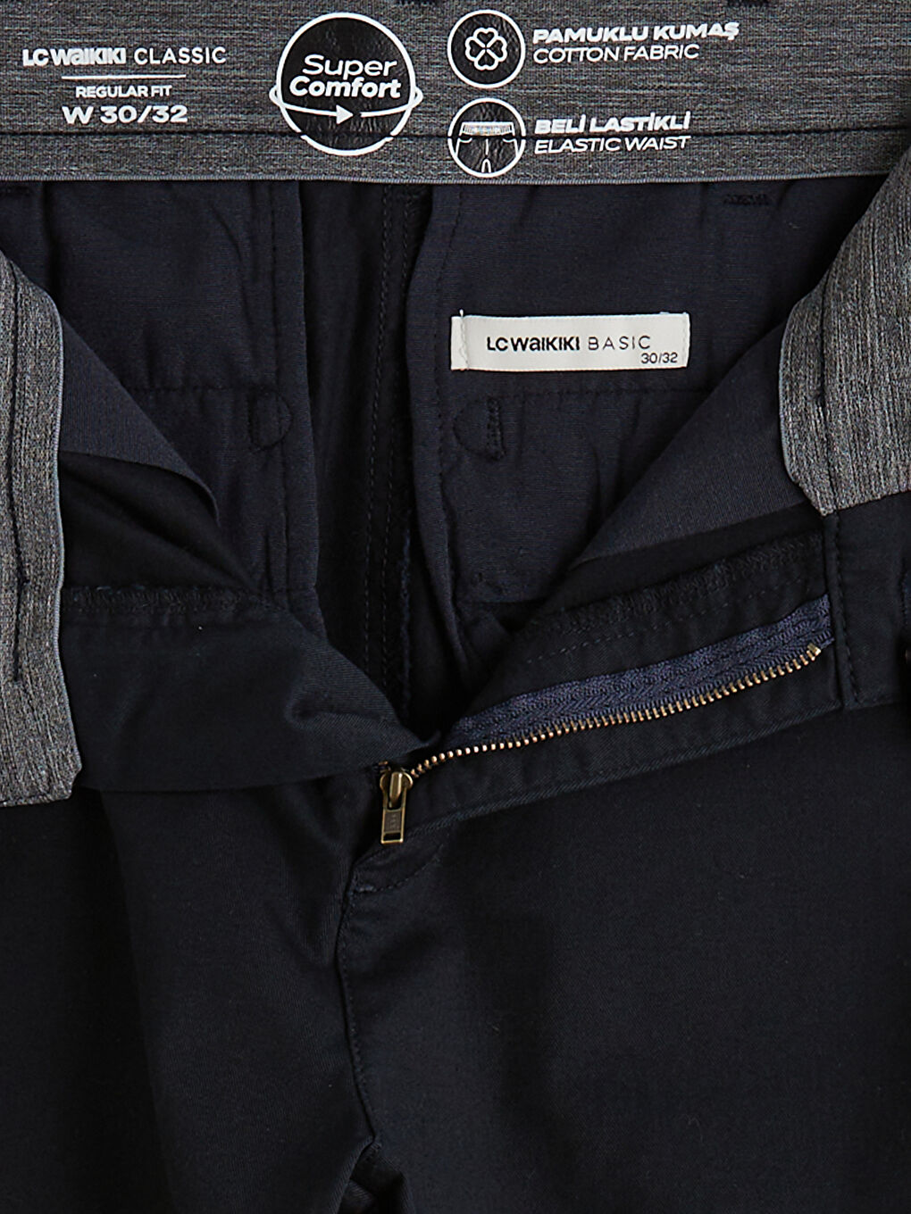 Muške chino pantalone regularnog kroja-6