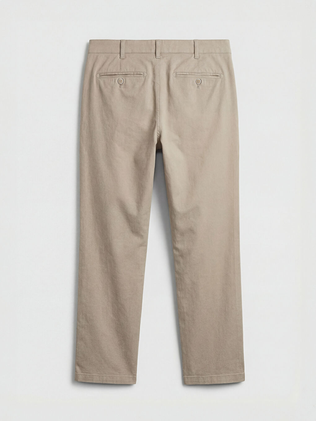 Bej Standart Kalıp Erkek Chino Pantolon-1