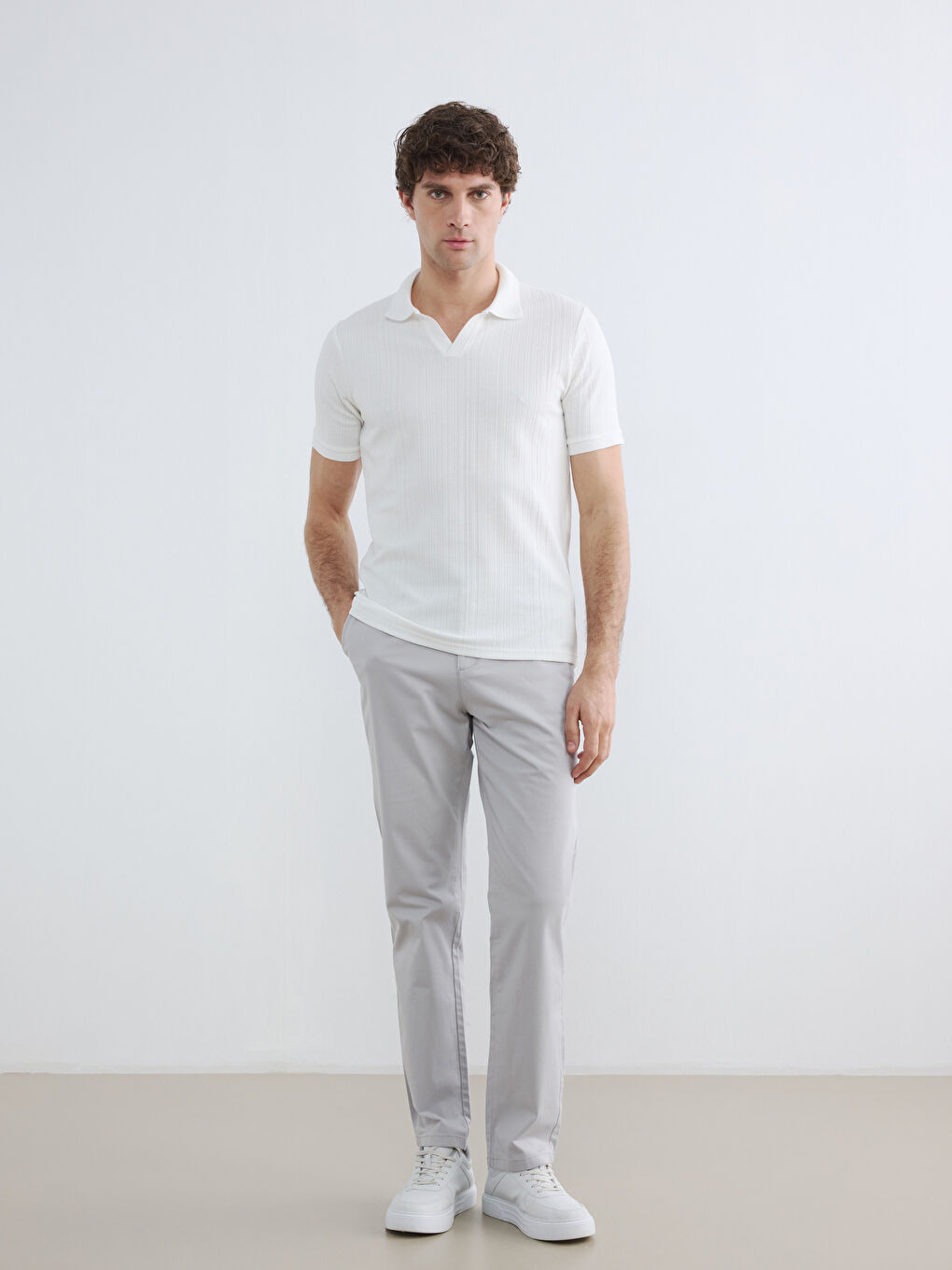 Regular Fit Men's Chino Trousers