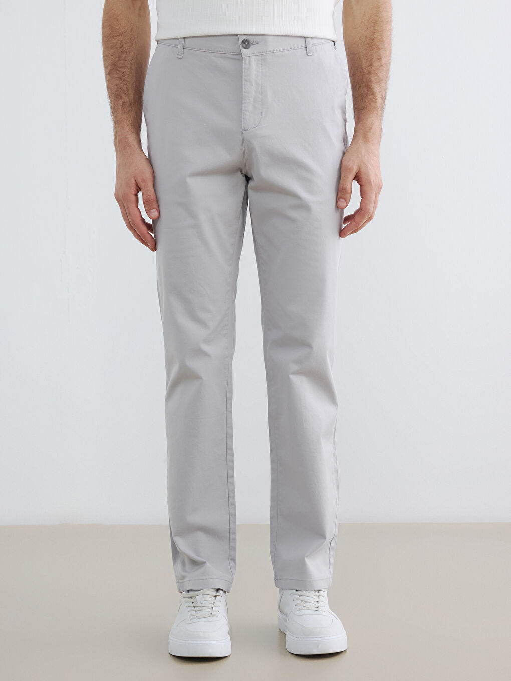Regular Fit Men's Chino Trousers-1