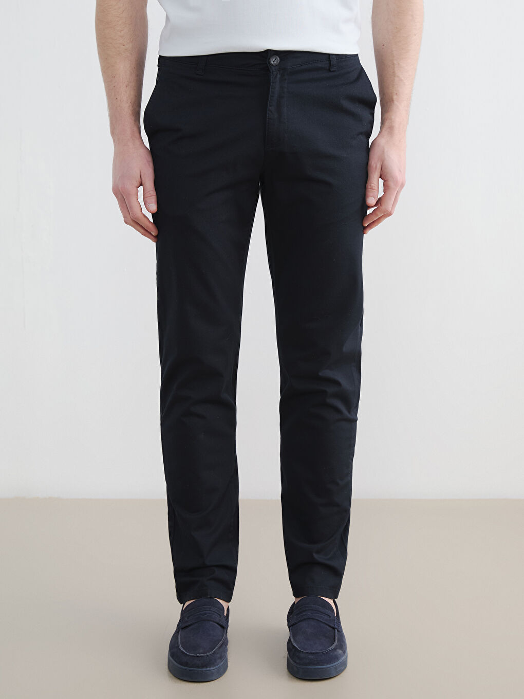 Muške chino pantalone regularnog kroja-1