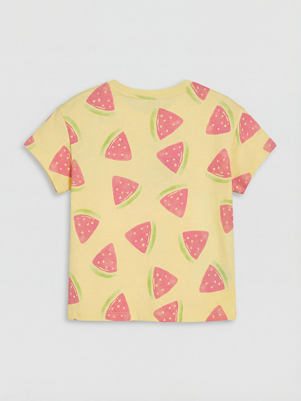 Glittery Printed Girls' T-Shirt-1