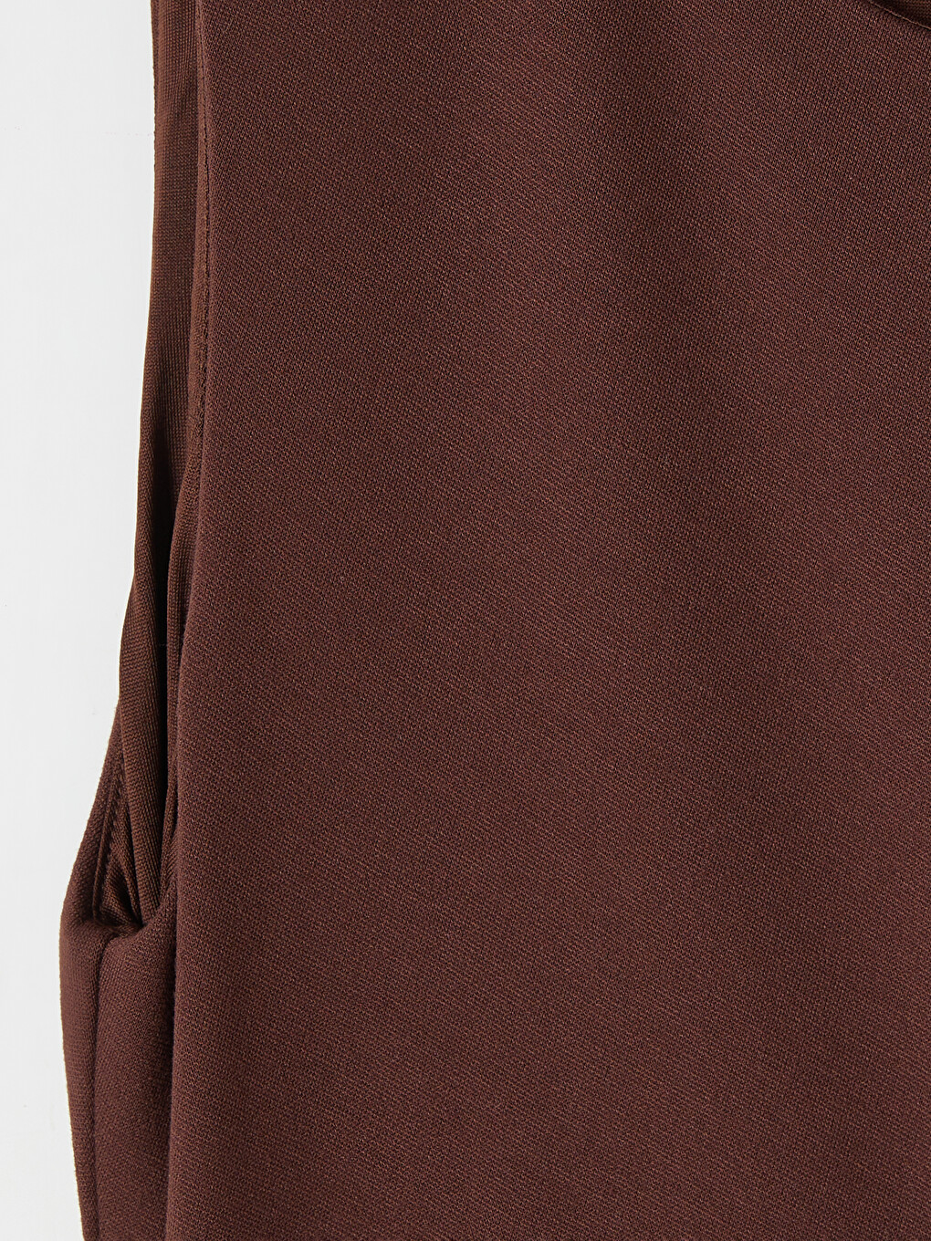 Crew Neck A-line Ruched Dress-5